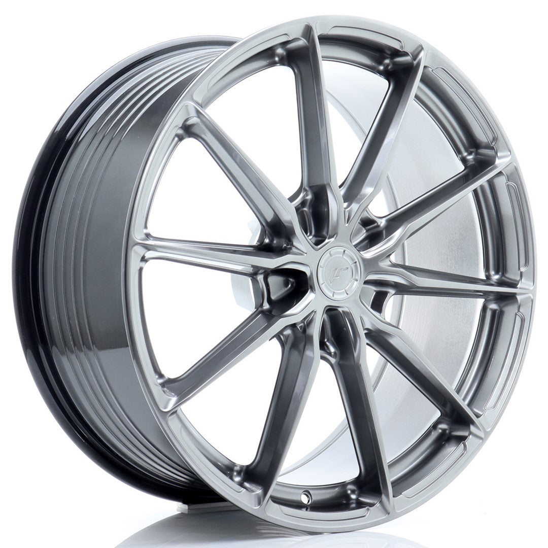 Japan Racing JR37 Alloy Wheel 21" x 9" ET35 5x112 - Hyper Black