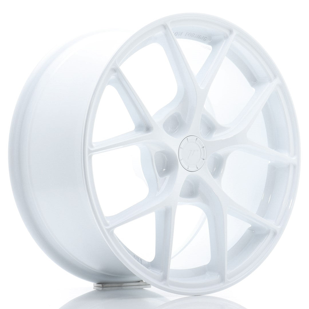 Japan Racing SL-01 Alloy Wheel 17" x 9" ET20, 21, 22, 23, 24, 25, 26, 27, 28, 29, 30, 31, 32, 33, 34, 35, 36, 37, 38, 39, 40, 41, 42, 43, 44, 45, 46, 47, 48, 49, 50 5x100, 5x105, 5x108, 5x110, 5x112, 5x114.3, 5x115, 5x118, 5x120 - White