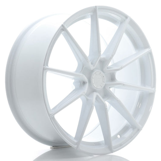 Japan Racing SL-02 Alloy Wheel 19" x 8" ET20, 21, 22, 23, 24, 25, 26, 27, 28, 29, 30, 31, 32, 33, 34, 35, 36, 37, 38, 39, 40 5x108, 5x110, 5x112, 5x114.3, 5x115, 5x118, 5x120 - White