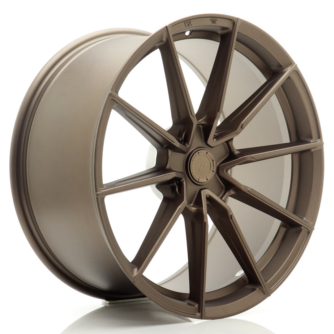 Japan Racing SL-02 Alloy Wheel 20" x 10" ET15, 16, 17, 18, 19, 20, 21, 22, 23, 24, 25, 26, 27, 28, 29, 30, 31, 32, 33, 34, 35, 36, 37, 38, 39, 40, 41, 42, 43, 44, 45, 46, 47, 48 5x108, 5x110, 5x112, 5x114.3, 5x115, 5x118, 5x120 - Bronze