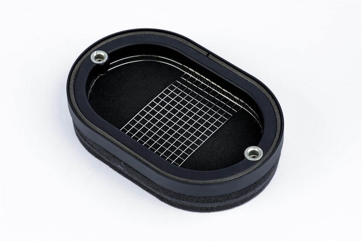 Ramair Carburettor Foam Air Filter with Baseplate to fit SU HS4, HIF4, HIF38 1.5in (Mini Offset) - 25mm Internal Height