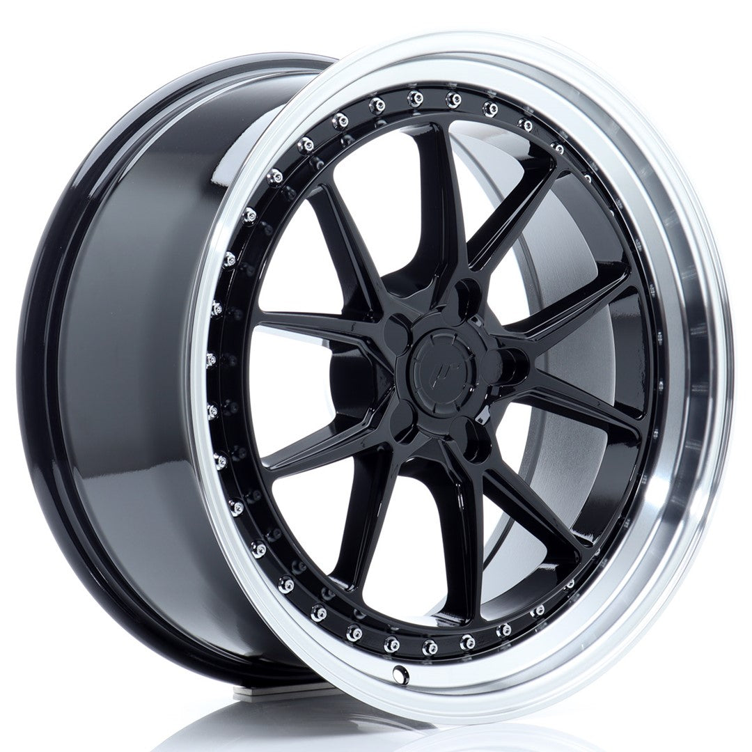Japan Racing JR39 Alloy Wheel 19" x 8,5" ET15, 16, 17, 18, 19, 20, 21, 22, 23, 24, 25, 26, 27, 28, 29, 30, 31, 32, 33, 34, 35 5x100, 5x105, 5x108, 5x110, 5x112, 5x114.3, 5x115, 5x118, 5x120 - Black