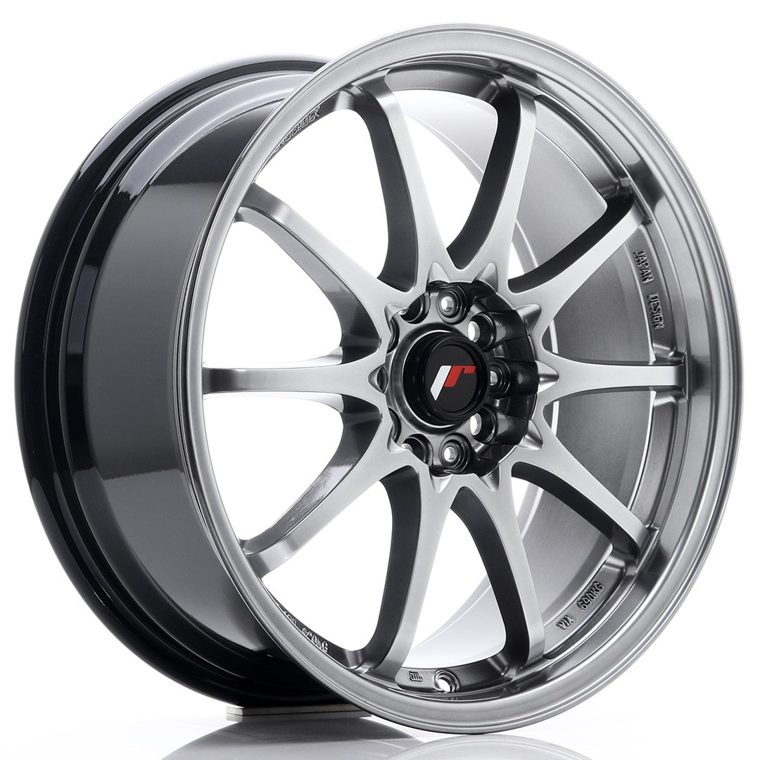 Japan Racing JR5 Alloy Wheel 18" x 8" ET35 5x100 - Hyper Black