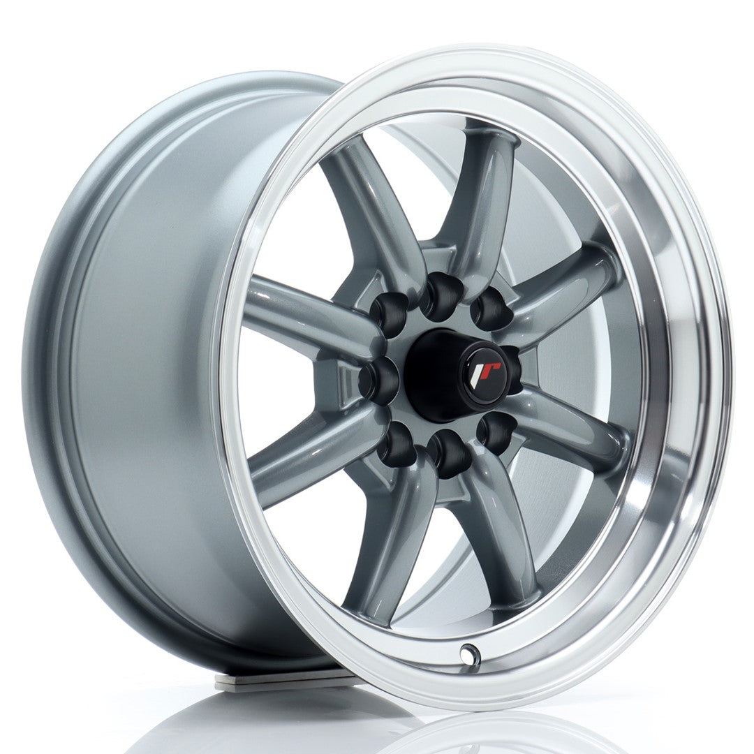 Japan Racing JR19 Alloy Wheel 15" x 8" ET20 4x100, 4x108 - Gun metal