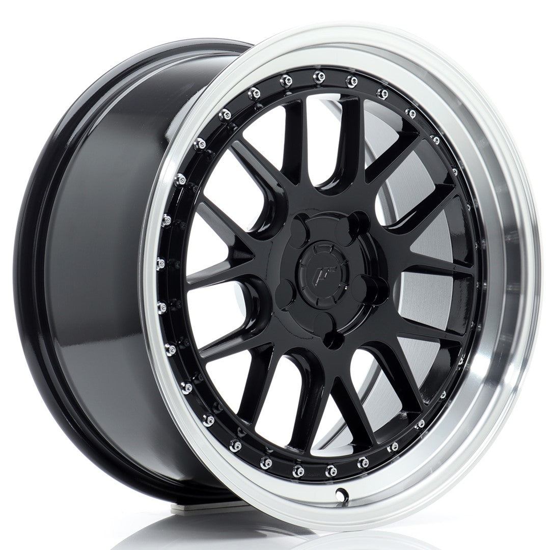 Japan Racing JR40 Alloy Wheel 18" x 8,5" ET15, 16, 17, 18, 19, 20, 21, 22, 23, 24, 25, 26, 27, 28, 29, 30, 31, 32, 33, 34, 35 5x100, 5x105, 5x108, 5x110, 5x112, 5x114.3, 5x115, 5x118, 5x120 - Black