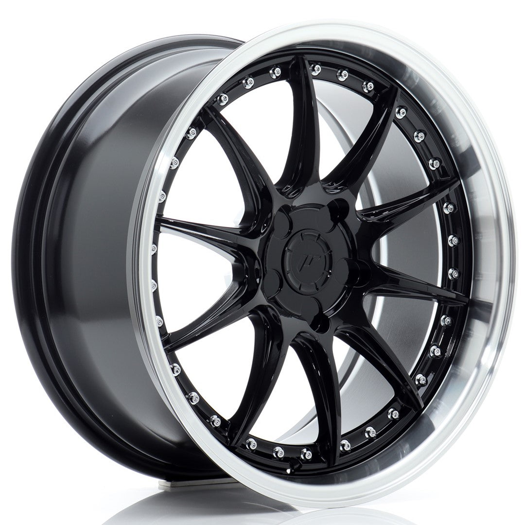 Japan Racing JR41 Alloy Wheel 18" x 8,5" ET15, 16, 17, 18, 19, 20, 21, 22, 23, 24, 25, 26, 27, 28, 29, 30, 31, 32, 33, 34, 35 5x100, 5x105, 5x108, 5x110, 5x112, 5x114.3, 5x115, 5x118, 5x120 - Black