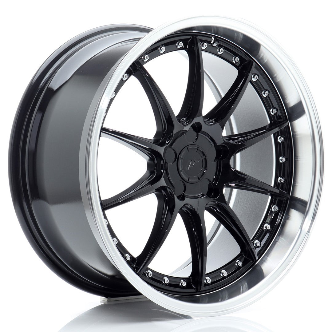 Japan Racing JR41 Alloy Wheel 19" x 9,5" ET12, 13, 14, 15, 16, 17, 18, 19, 20, 21, 22 5x100, 5x105, 5x108, 5x110, 5x112, 5x114.3, 5x115, 5x118, 5x120 - Black