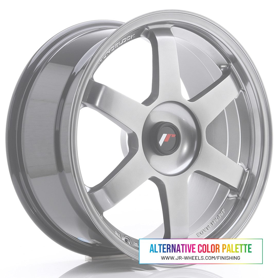 Japan Racing JR3 Alloy Wheel 18" x 8,5" ET25, 26, 27, 28, 29, 30, 31, 32, 33, 34, 35, 36, 37, 38, 39, 40, 41, 42 3x112, 4x100, 4x108, 4x110, 4x114.3, 5x100, 5x105, 5x108, 5x110, 5x112, 5x114.3, 5x115, 5x118, 5x120 - Custom Finish