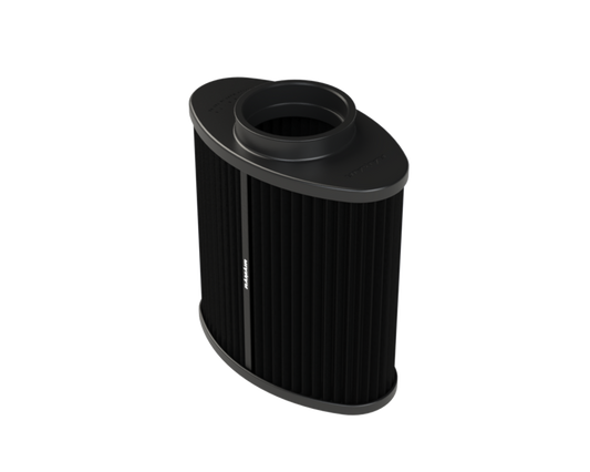Ramair Pleated Oval Filter - 70mm ID