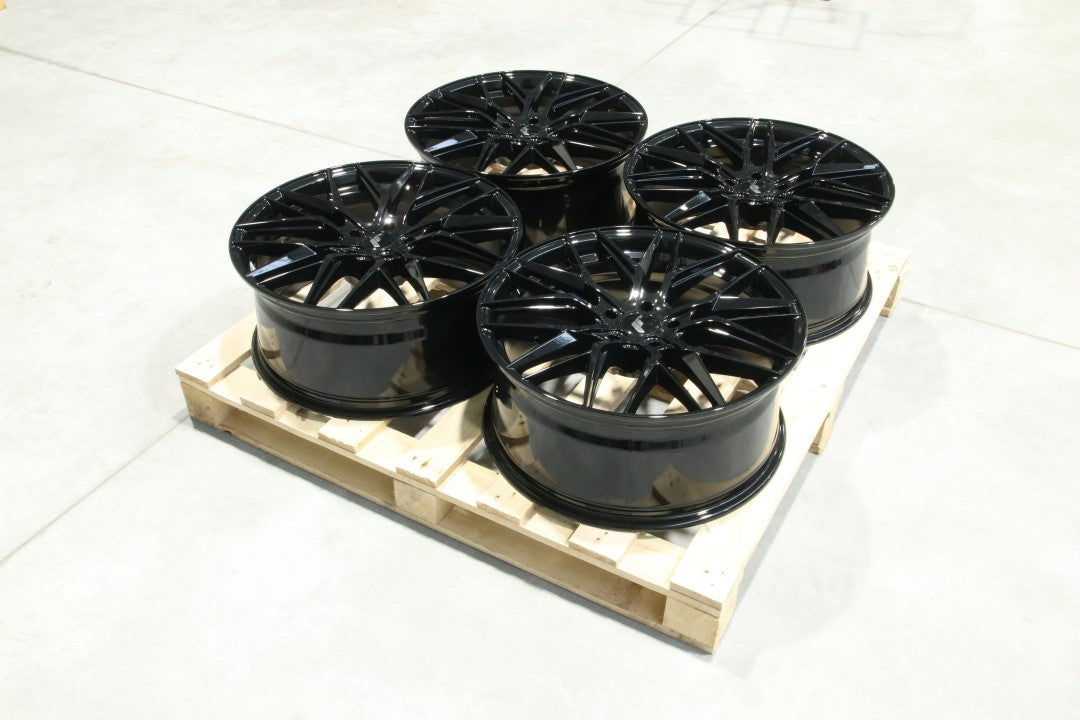 Japan Racing Complete Sets Alloy Wheel 21" x 9" ET35 5x120 - Black