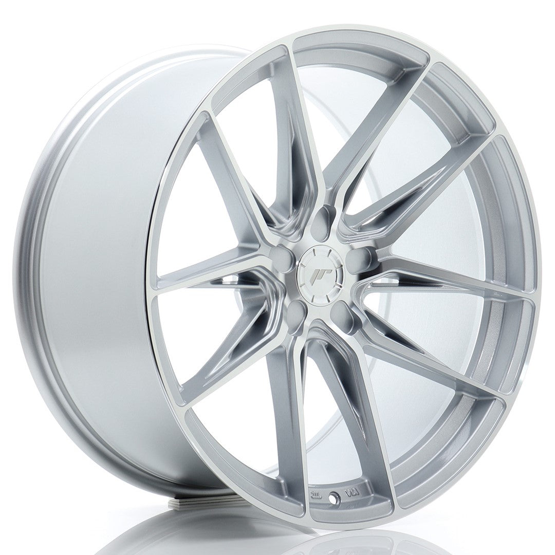Japan Racing JR44 Alloy Wheel 20" x 10" ET15, 16, 17, 18, 19, 20, 21, 22, 23, 24, 25, 26, 27, 28, 29, 30, 31, 32, 33, 34, 35 5x100, 5x105, 5x108, 5x110, 5x112, 5x114.3, 5x115, 5x118, 5x120, 5x120.65, 5x127, 5x130 - Silver