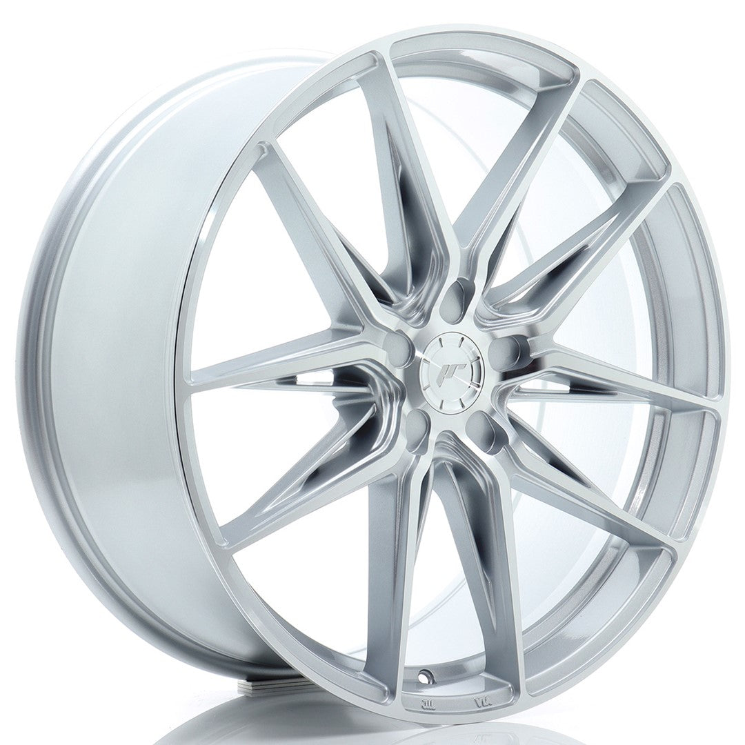 Japan Racing JR44 Alloy Wheel 21" x 9,5" ET20, 21, 22, 23, 24, 25, 26, 27, 28, 29, 30, 31, 32, 33, 34, 35, 36, 37, 38, 39, 40, 41, 42, 43, 44, 45 5x108, 5x110, 5x112, 5x114.3, 5x115, 5x118, 5x120, 5x120.65, 5x127, 5x130 - Silver