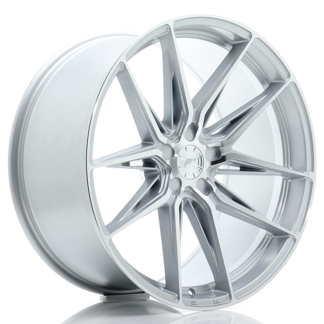 Japan Racing JR44 Alloy Wheel 21" x 10,5" ET15, 16, 17, 18, 19, 20, 21, 22, 23, 24, 25, 26, 27, 28, 29, 30, 31, 32, 33, 34, 35, 36, 37, 38, 39, 40 5x108, 5x110, 5x112, 5x114.3, 5x115, 5x118, 5x120, 5x120.65, 5x127, 5x130 - Silver
