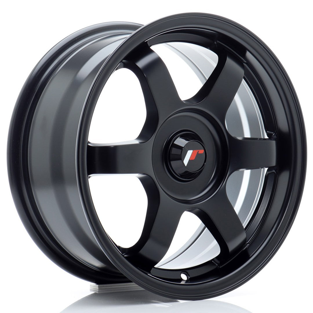 Japan Racing JR3 Alloy Wheel 15" x 7" ET25, 26, 27, 28, 29, 30, 31, 32, 33, 34, 35, 36, 37, 38, 39, 40, 41, 42 3x112, 4x100, 4x108, 4x110, 4x114.3, 5x100, 5x105, 5x108, 5x110, 5x112, 5x114.3 - Black