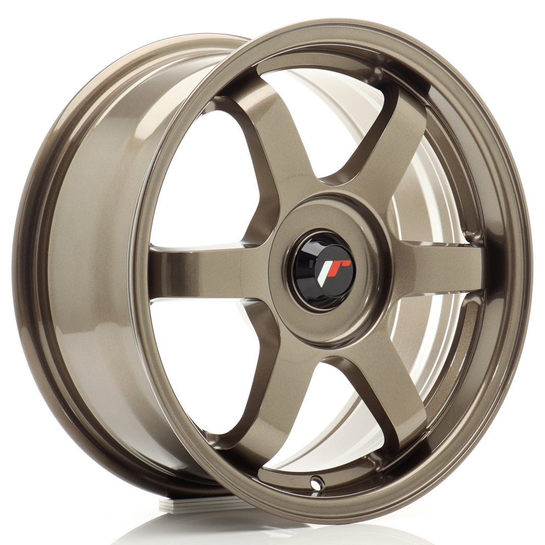 Japan Racing JR3 Alloy Wheel 16" x 7" ET25, 26, 27, 28, 29, 30, 31, 32, 33, 34, 35, 36, 37, 38, 39, 40 3x112, 4x100, 4x108, 4x110, 4x114.3, 5x100, 5x105, 5x108, 5x110, 5x112, 5x114.3 - Bronze