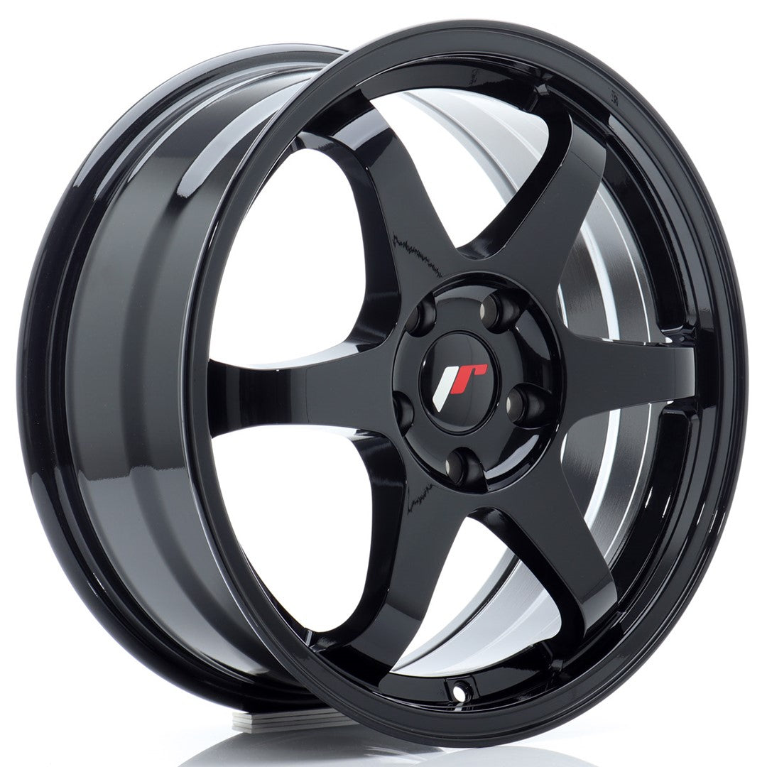 Japan Racing JR3 Alloy Wheel 17" x 7" ET40 4x100 - Black