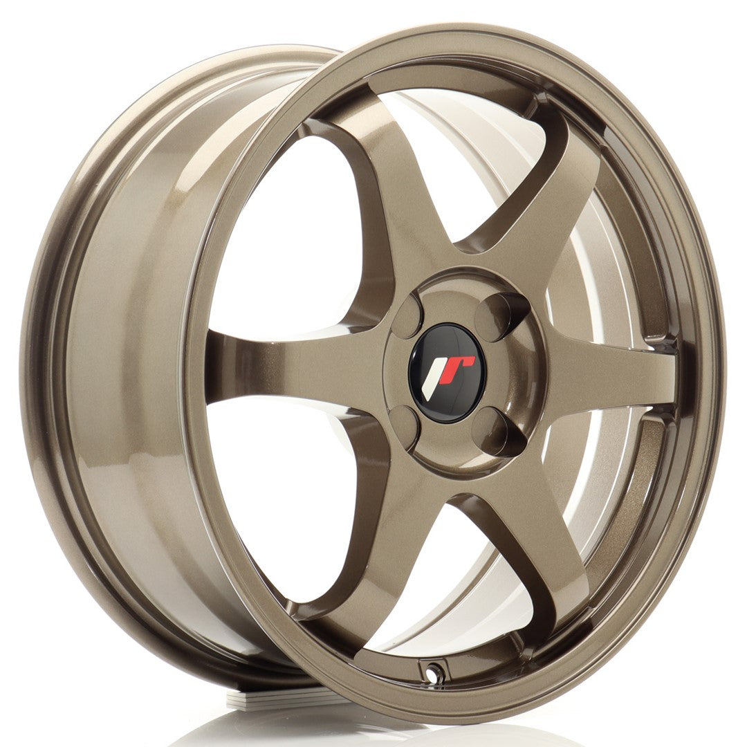 Japan Racing JR3 Alloy Wheel 17" x 7" ET20, 21, 22, 23, 24, 25, 26, 27, 28, 29, 30, 31, 32, 33, 34, 35, 36, 37, 38, 39, 40, 41, 42 4x100, 4x108, 4x110, 4x114.3 - Bronze