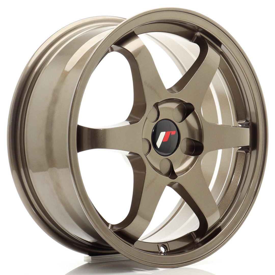 Japan Racing JR3 Alloy Wheel 17" x 7" ET20, 21, 22, 23, 24, 25, 26, 27, 28, 29, 30, 31, 32, 33, 34, 35, 36, 37, 38, 39, 40, 41, 42 5x100, 5x105, 5x108, 5x110, 5x112, 5x114.3, 5x115, 5x118, 5x120 - Bronze