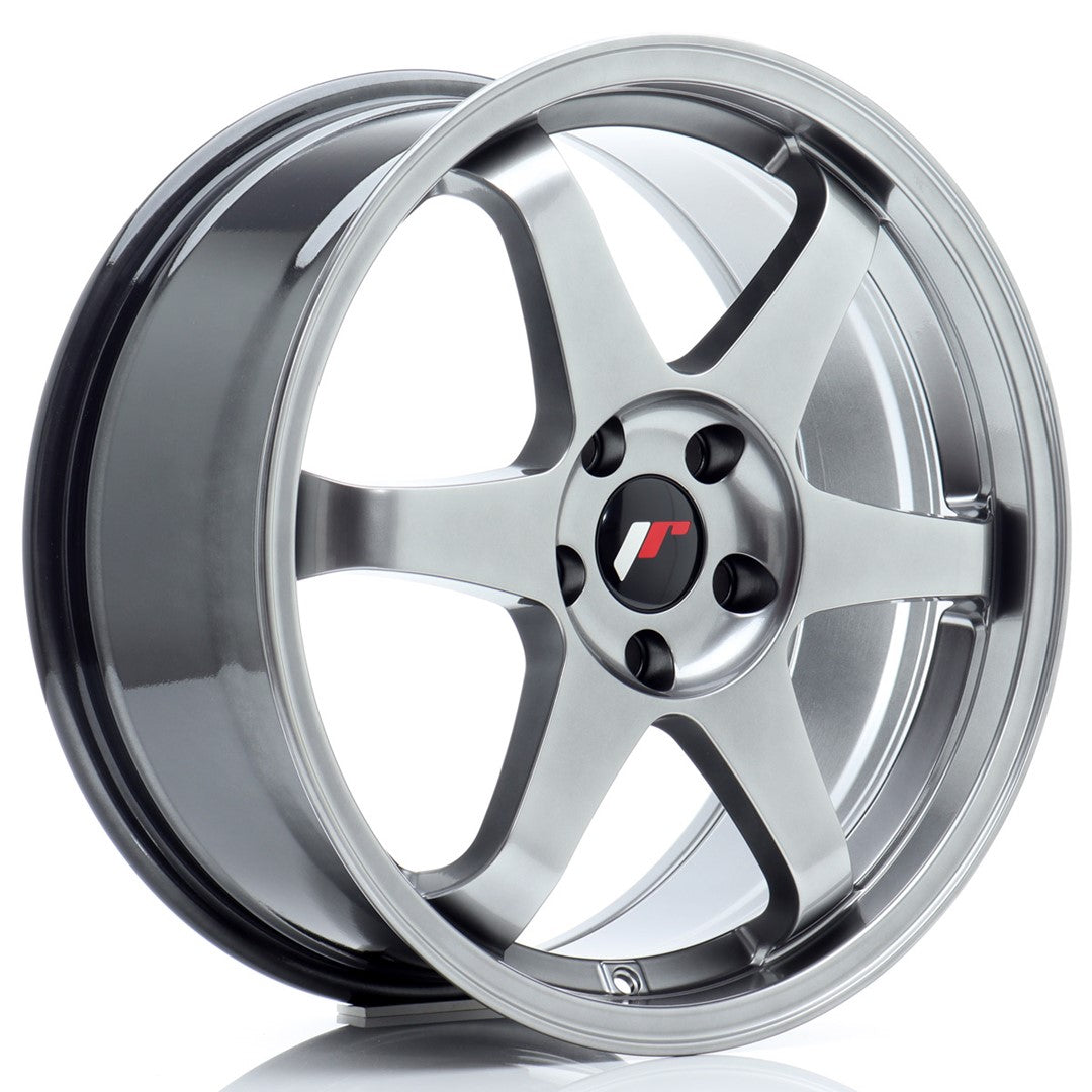 Japan Racing JR3 Alloy Wheel 18" x 8" ET40 5x100 - Hyper Black