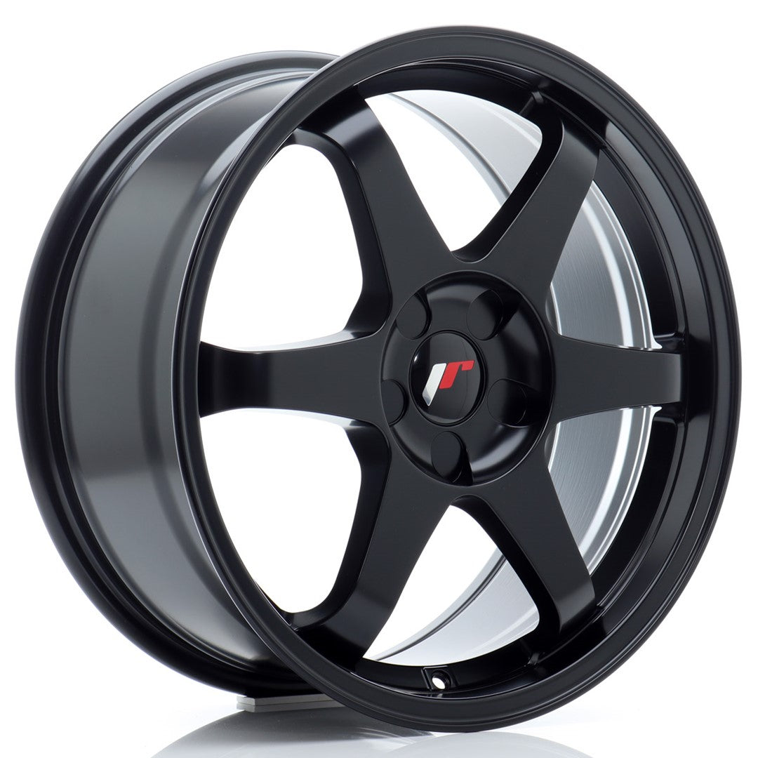 Japan Racing JR3 Alloy Wheel 18" x 8" ET20, 21, 22, 23, 24, 25, 26, 27, 28, 29, 30, 31, 32, 33, 34, 35, 36, 37, 38, 39, 40, 41, 42, 43, 44, 45 5x100, 5x105, 5x108, 5x110, 5x112, 5x114.3, 5x115, 5x118, 5x120 - Black