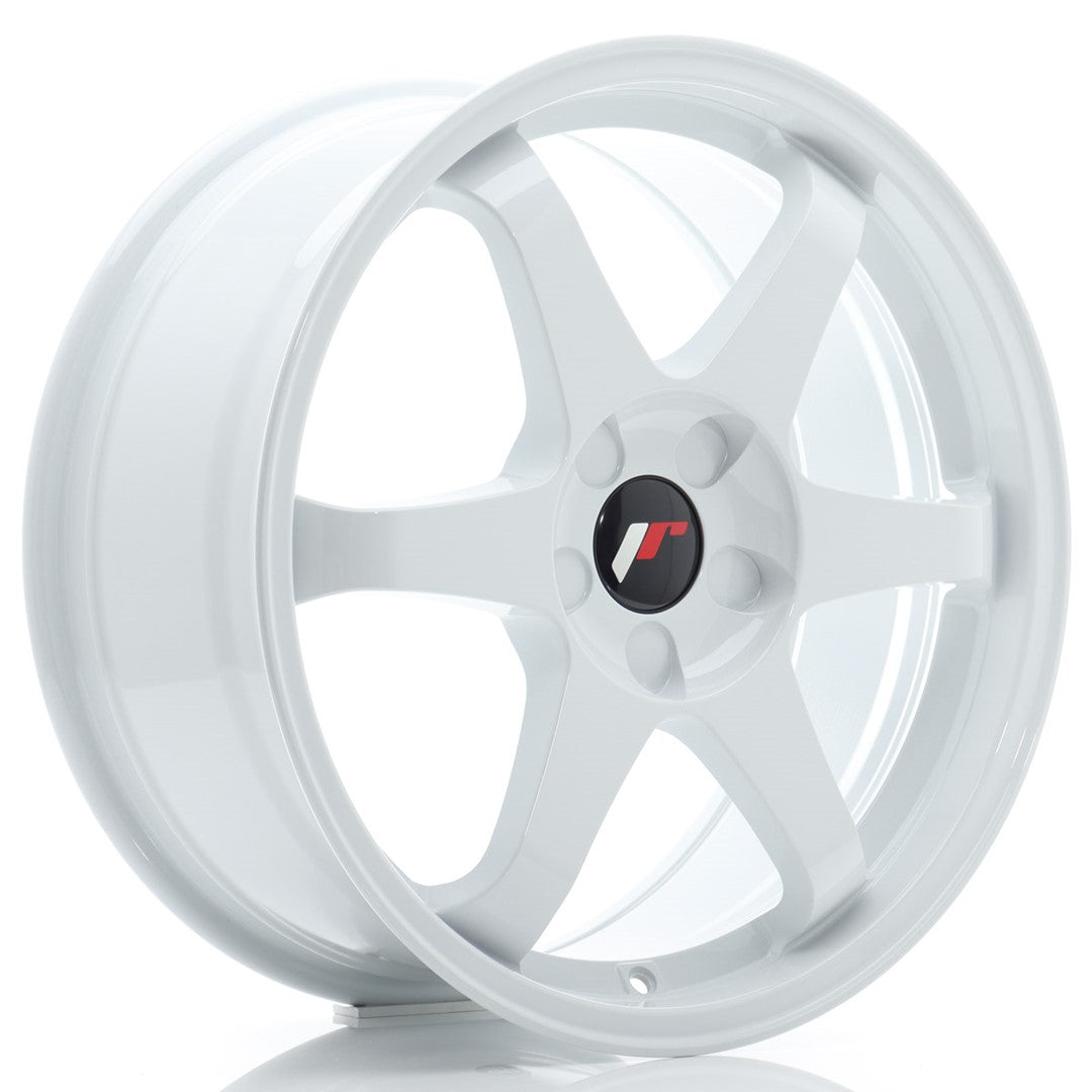 Japan Racing JR3 Alloy Wheel 18" x 8" ET43 5x114.3 - White