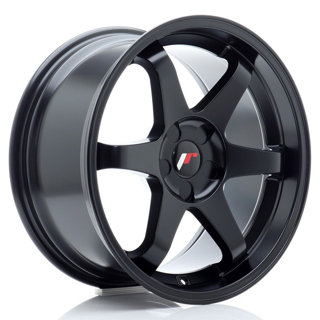 Japan Racing JR3 Alloy Wheel 18" x 9" ET15, 16, 17, 18, 19, 20, 21, 22, 23, 24, 25, 26, 27, 28, 29, 30, 31, 32, 33, 34, 35, 36, 37, 38, 39, 40 5x100, 5x105, 5x108, 5x110, 5x112, 5x114.3, 5x115, 5x118, 5x120 - Black