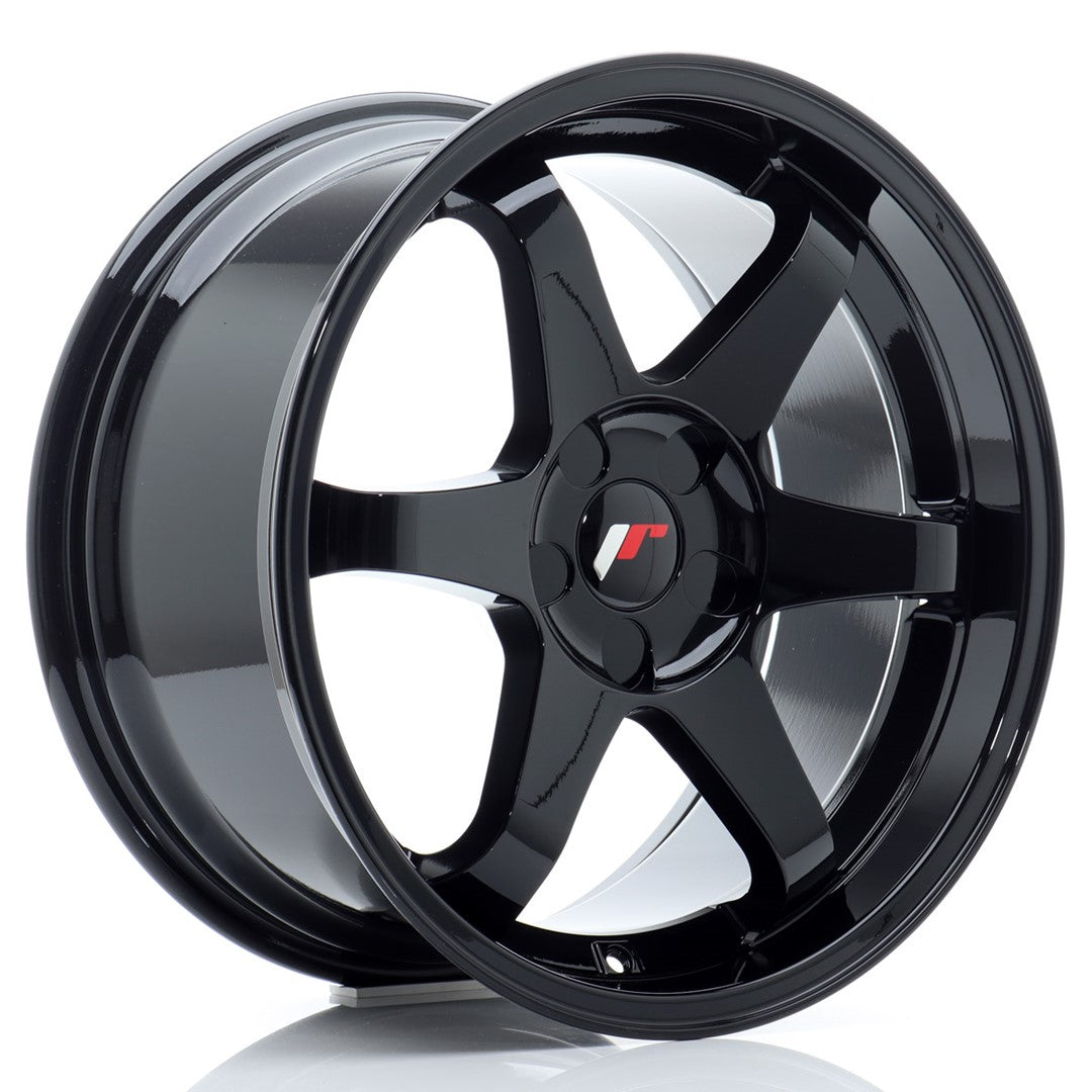 Japan Racing JR3 Alloy Wheel 18" x 9" ET15, 16, 17, 18, 19, 20, 21, 22, 23, 24, 25, 26, 27, 28, 29, 30, 31, 32, 33, 34, 35, 36, 37, 38, 39, 40 5x100, 5x105, 5x108, 5x110, 5x112, 5x114.3, 5x115, 5x118, 5x120 - Black