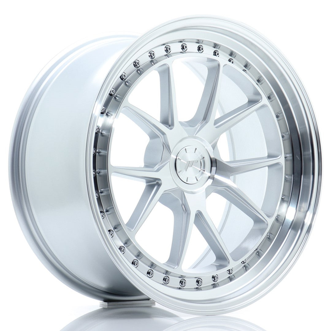Japan Racing JR39 Alloy Wheel 19" x 10" ET15, 16, 17, 18, 19, 20, 21, 22, 23, 24, 25, 26, 27, 28, 29, 30, 31, 32, 33, 34, 35, 36, 37, 38, 39, 40 5x100, 5x105, 5x108, 5x110, 5x112, 5x114.3, 5x115, 5x118, 5x120 - Silver