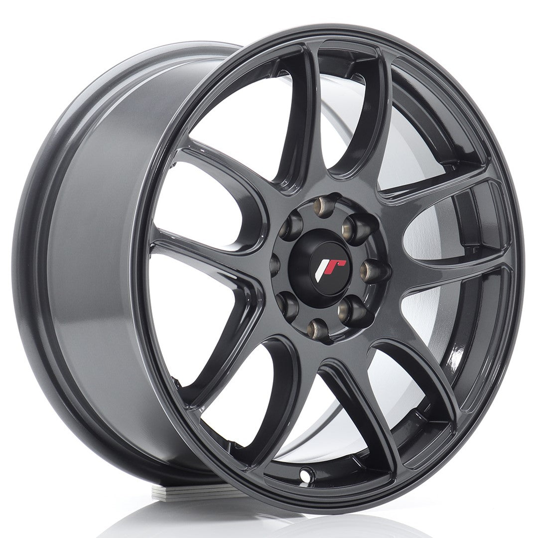 Japan Racing JR29 Alloy Wheel 15" x 7" ET35 4x100, 4x108 - Hyper Gray