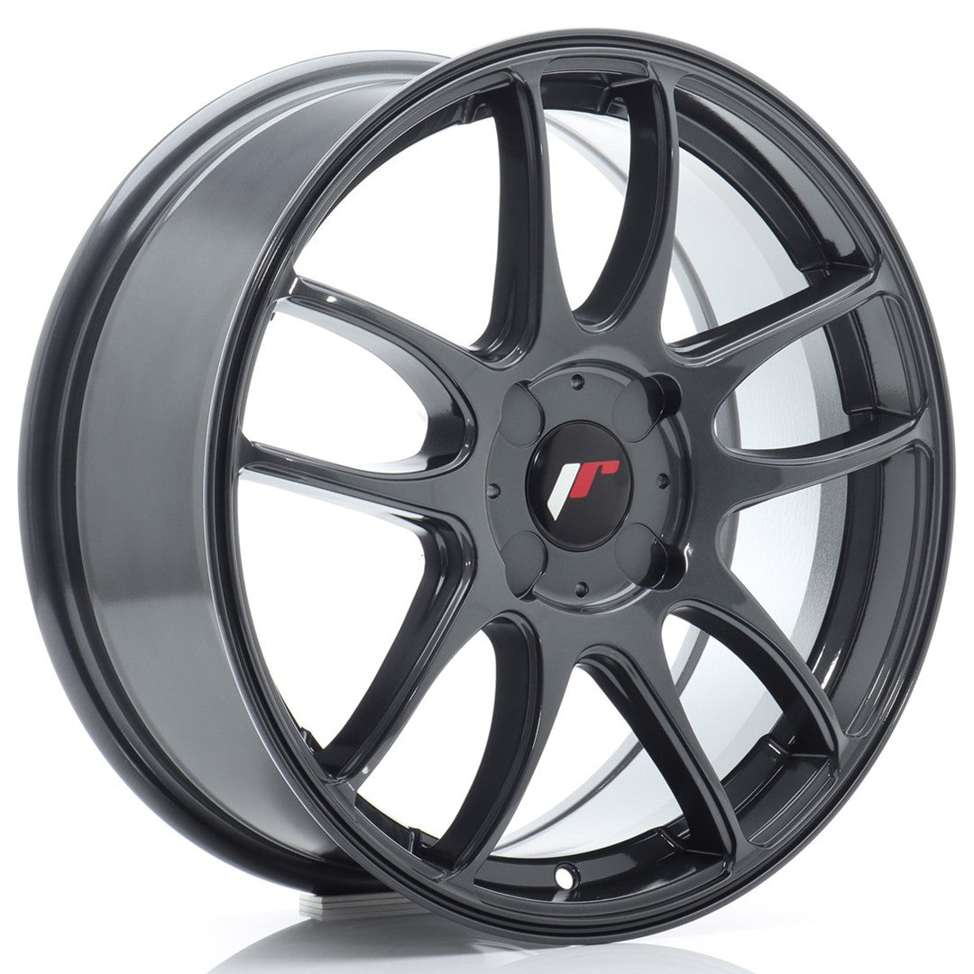 Japan Racing JR29 Alloy Wheel 17" x 7" ET20, 21, 22, 23, 24, 25, 26, 27, 28, 29, 30, 31, 32, 33, 34, 35, 36, 37, 38, 39, 40, 41, 42, 43, 44, 45, 46, 47, 48 4x98, 4x100, 4x108, 4x110, 4x114.3 - Hyper Gray