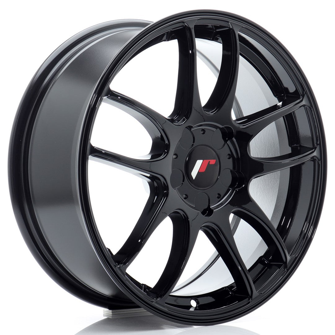 Japan Racing JR29 Alloy Wheel 17" x 7" ET20, 21, 22, 23, 24, 25, 26, 27, 28, 29, 30, 31, 32, 33, 34, 35, 36, 37, 38, 39, 40, 41, 42, 43, 44, 45, 46, 47, 48 5x100, 5x105, 5x108, 5x110, 5x112, 5x114.3, 5x115, 5x118, 5x120 - Black