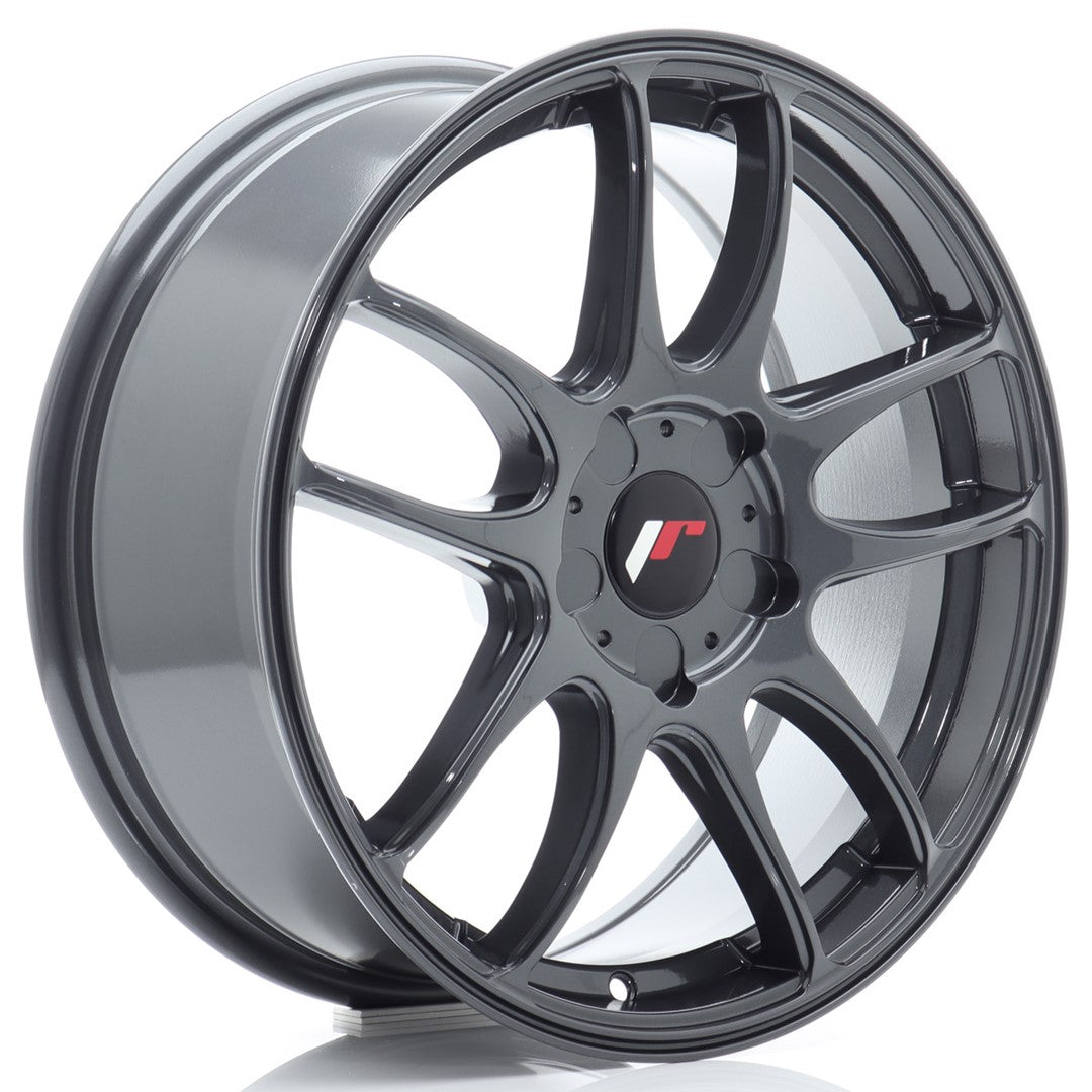 Japan Racing JR29 Alloy Wheel 17" x 7" ET20, 21, 22, 23, 24, 25, 26, 27, 28, 29, 30, 31, 32, 33, 34, 35, 36, 37, 38, 39, 40, 41, 42, 43, 44, 45, 46, 47, 48 5x100, 5x105, 5x108, 5x110, 5x112, 5x114.3, 5x115, 5x118, 5x120 - Hyper Gray