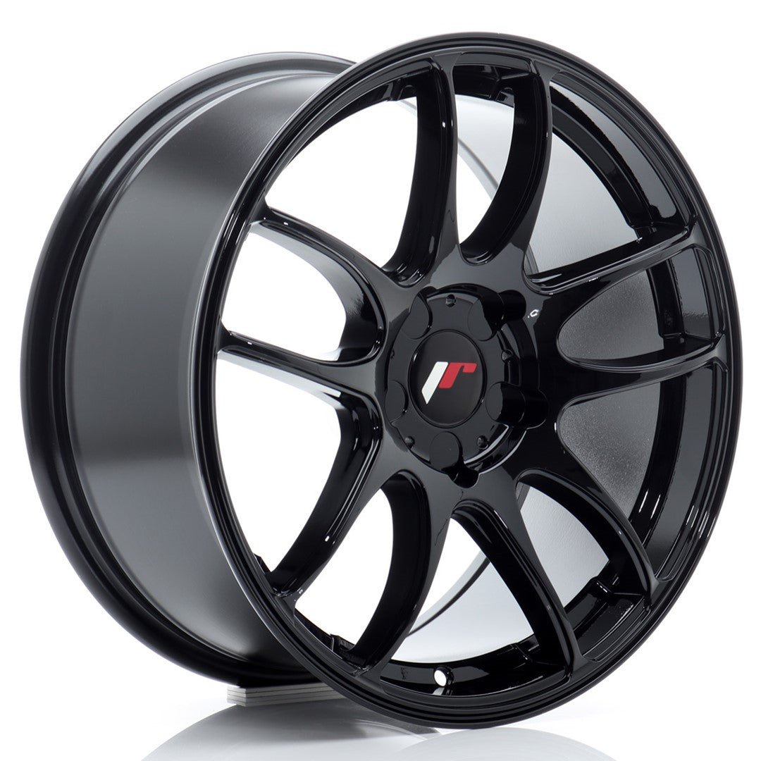 Japan Racing JR29 Alloy Wheel 17" x 8" ET20, 21, 22, 23, 24, 25, 26, 27, 28, 29, 30, 31, 32, 33, 34, 35, 36, 37, 38 5x100, 5x105, 5x108, 5x110, 5x112, 5x114.3, 5x115, 5x118, 5x120 - Black