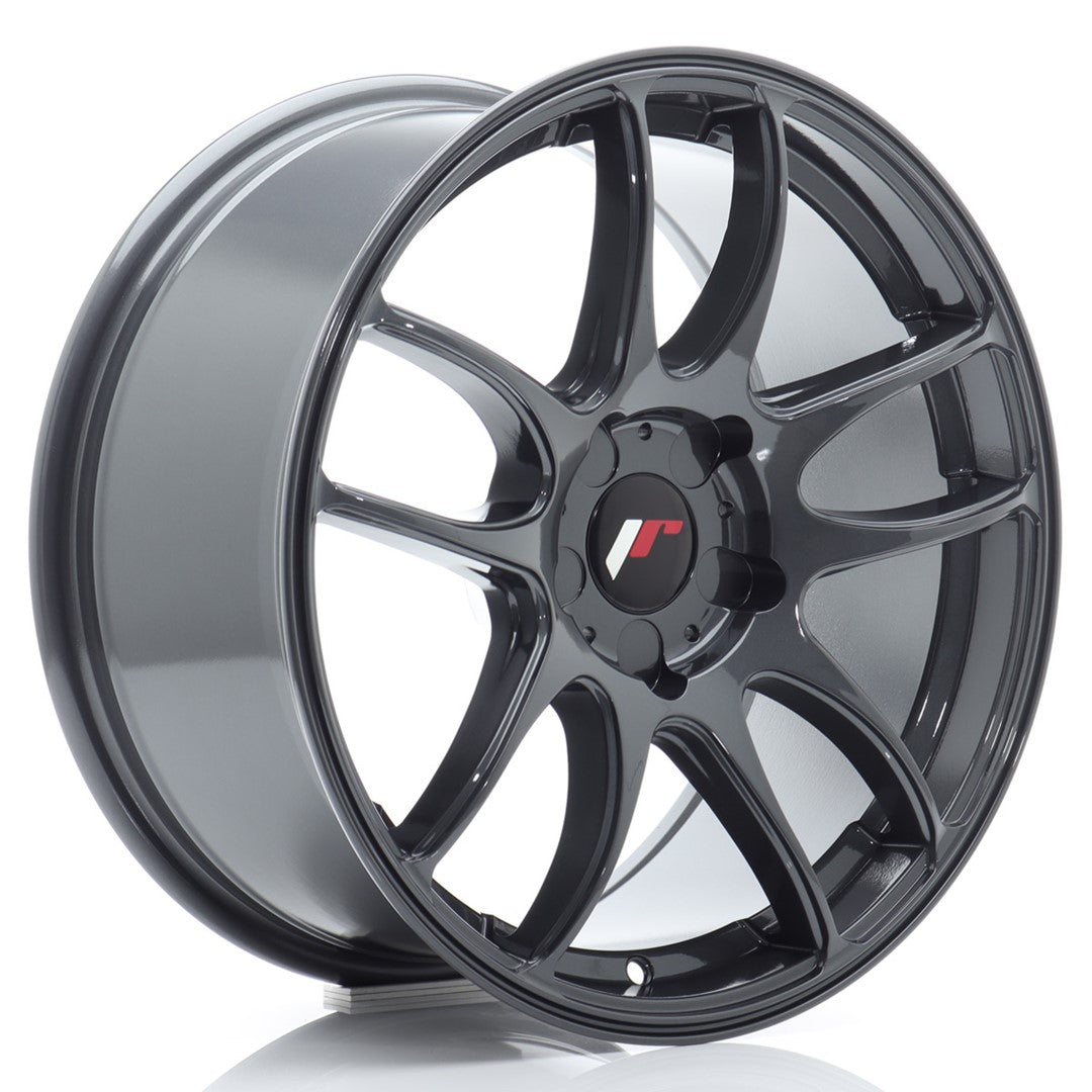 Japan Racing JR29 Alloy Wheel 17" x 8" ET20, 21, 22, 23, 24, 25, 26, 27, 28, 29, 30, 31, 32, 33, 34, 35, 36, 37, 38 5x100, 5x105, 5x108, 5x110, 5x112, 5x114.3, 5x115, 5x118, 5x120 - Hyper Gray