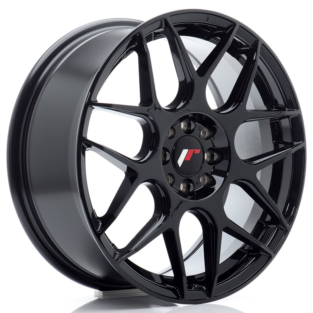 Japan Racing JR18 Alloy Wheel 17" x 7" ET40 4x100, 4x114.3 - Black