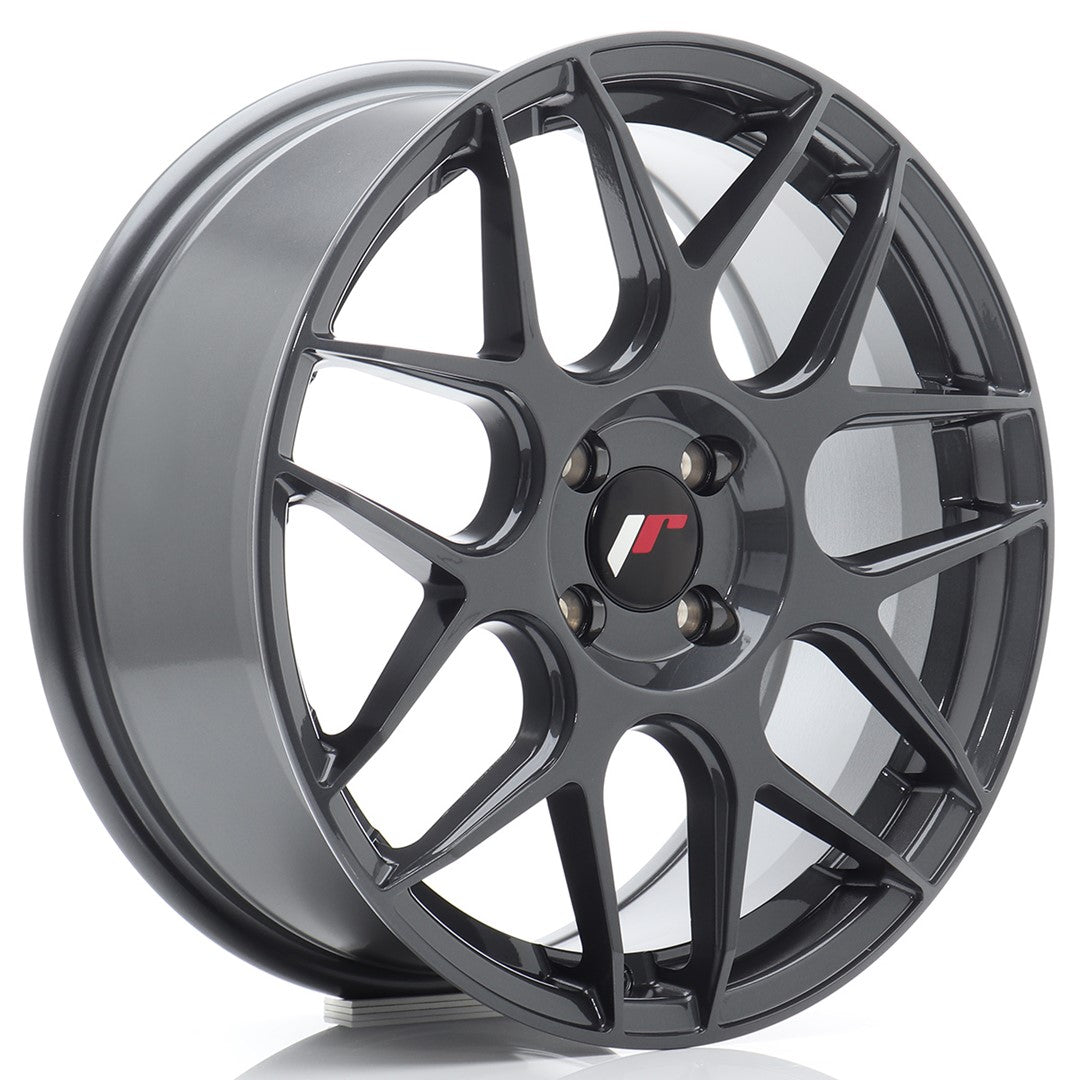 Japan Racing JR18 Alloy Wheel 17" x 7" ET40 4x100 - Hyper Gray