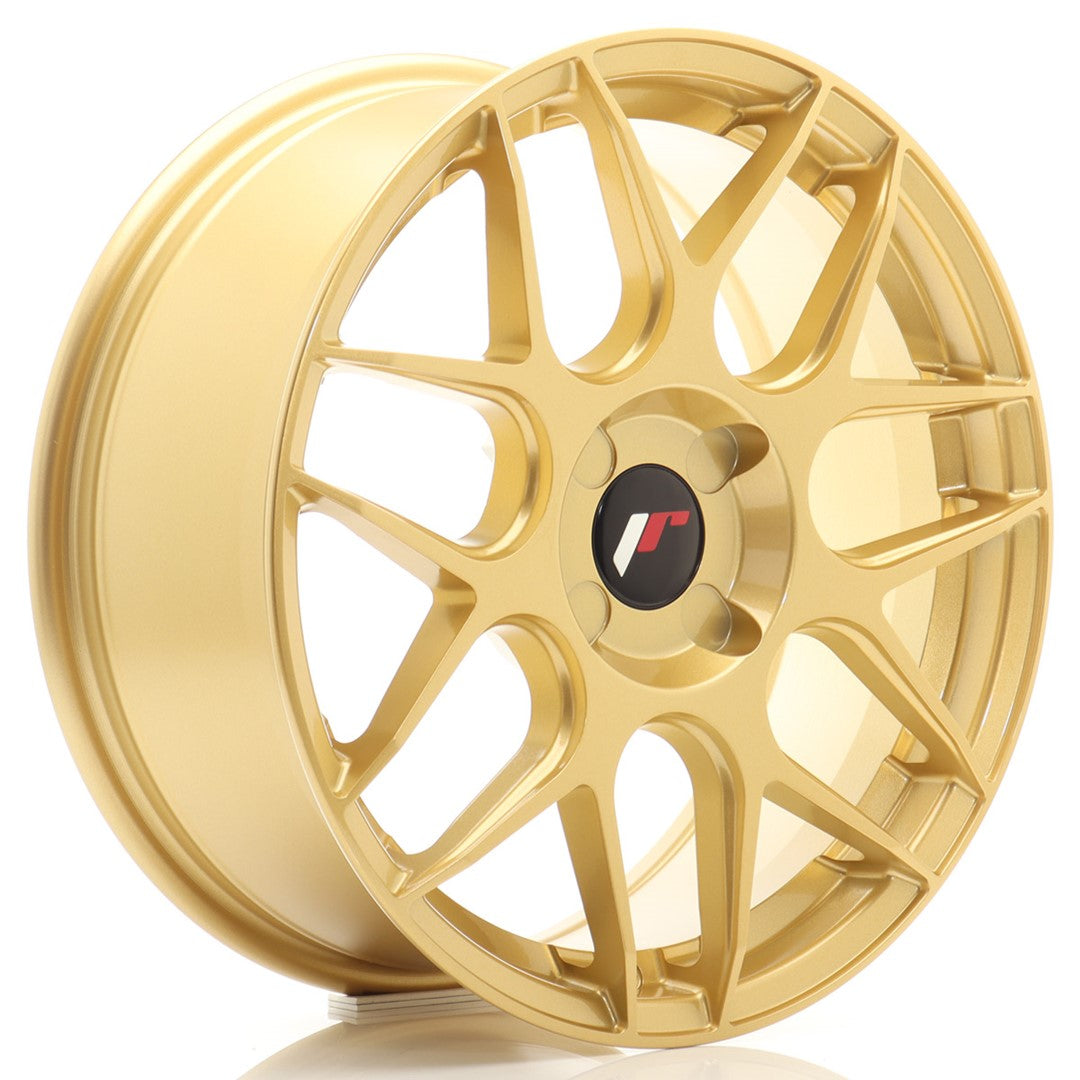 Japan Racing JR18 Alloy Wheel 17" x 7" ET20, 21, 22, 23, 24, 25, 26, 27, 28, 29, 30, 31, 32, 33, 34, 35, 36, 37, 38, 39, 40 4x98, 4x100, 4x108, 4x110, 4x114.3 - Gold