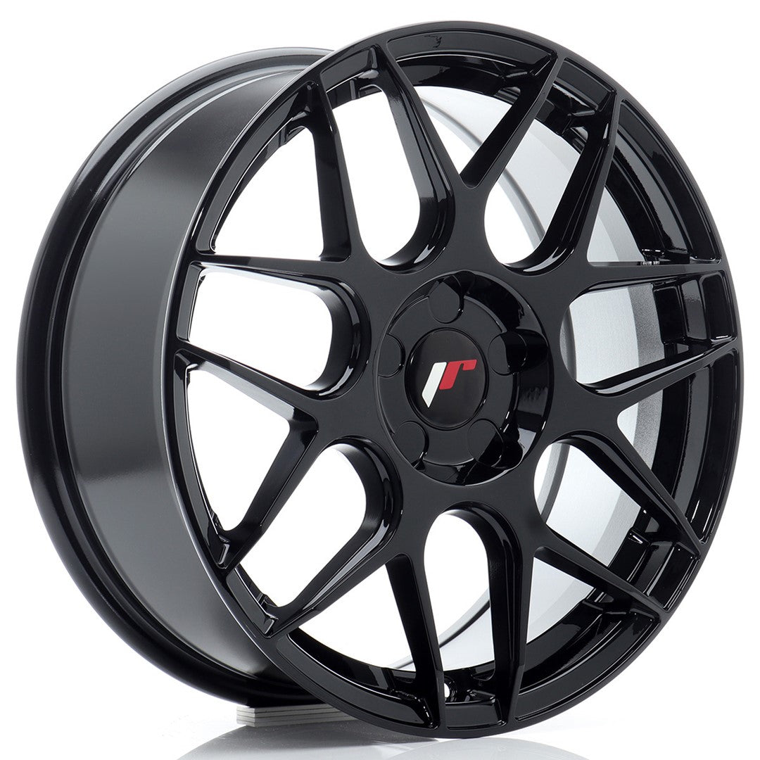Japan Racing JR18 Alloy Wheel 17" x 7" ET20, 21, 22, 23, 24, 25, 26, 27, 28, 29, 30, 31, 32, 33, 34, 35, 36, 37, 38, 39, 40 5x98, 5x100, 5x105, 5x108, 5x110, 5x112, 5x114.3 - Black