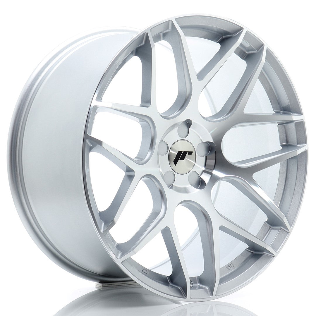 Japan Racing JR18 Alloy Wheel 20" x 10" ET20, 21, 22, 23, 24, 25, 26, 27, 28, 29, 30, 31, 32, 33, 34, 35, 36, 37, 38, 39, 40 5x100, 5x105, 5x108, 5x110, 5x112, 5x114.3, 5x115, 5x118, 5x120 - Silver