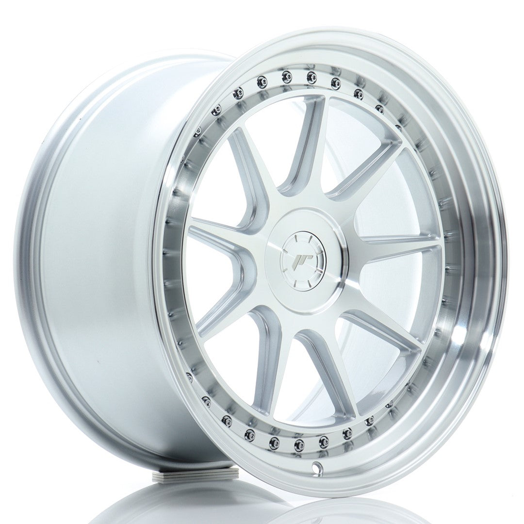 Japan Racing JR47 Alloy Wheel 19" x 10" ET15, 16, 17, 18, 19, 20, 21, 22, 23, 24, 25, 26, 27, 28, 29, 30, 31, 32, 33, 34, 35, 36, 37, 38, 39, 40 5x100, 5x105, 5x108, 5x110, 5x112, 5x114.3, 5x115, 5x118, 5x120 - Silver