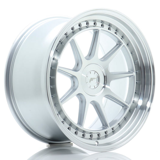 Japan Racing JR47 Alloy Wheel 19" x 10" ET15, 16, 17, 18, 19, 20, 21, 22, 23, 24, 25, 26, 27, 28, 29, 30, 31, 32, 33, 34, 35, 36, 37, 38, 39, 40 5x100, 5x105, 5x108, 5x110, 5x112, 5x114.3, 5x115, 5x118, 5x120 - Silver