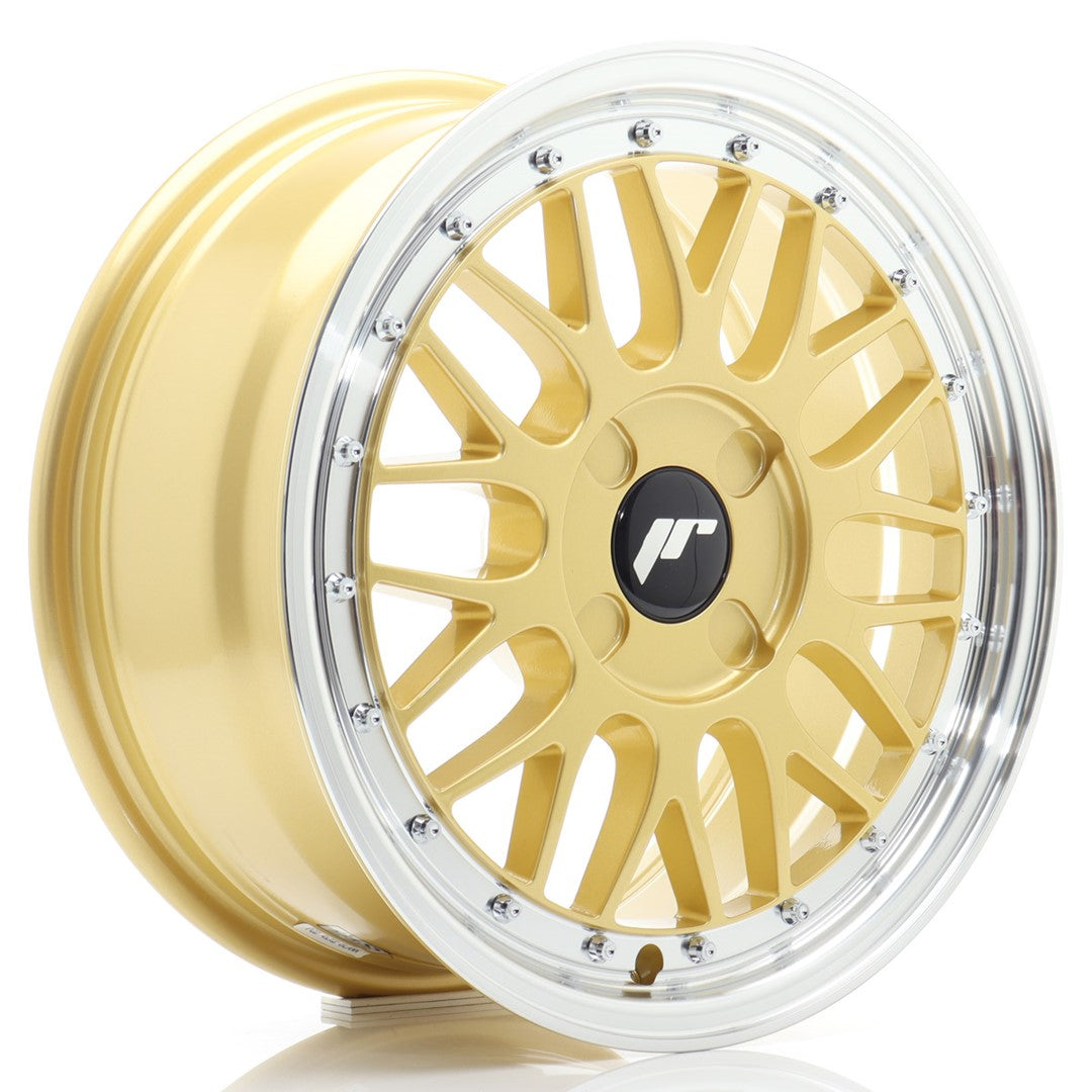 Japan Racing JR23 Alloy Wheel 16" x 7" ET20, 21, 22, 23, 24, 25, 26, 27, 28, 29, 30, 31, 32, 33, 34, 35, 36, 37, 38, 39, 40, 41, 42, 43, 44, 45 4x98, 4x100, 4x108, 4x110, 4x114.3 - Gold