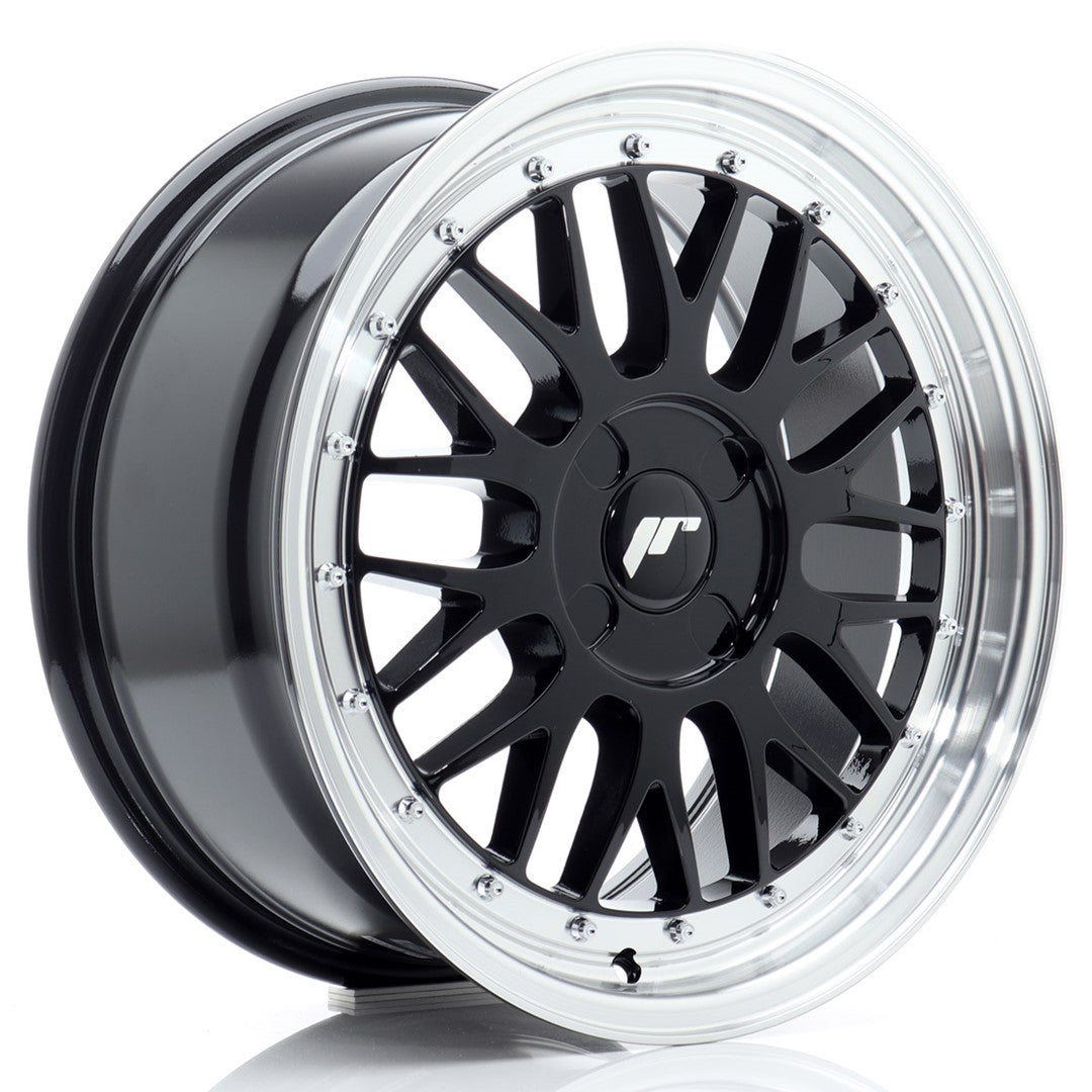 Japan Racing JR23 Alloy Wheel 17" x 7,5" ET20, 21, 22, 23, 24, 25, 26, 27, 28, 29, 30, 31, 32, 33, 34, 35, 36, 37, 38, 39, 40 4x98, 4x100, 4x108, 4x110, 4x114.3 - Black