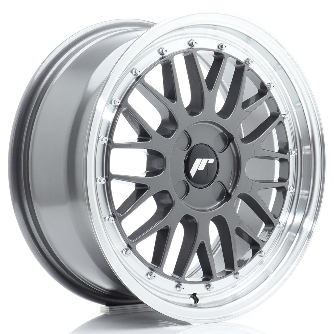 Japan Racing JR23 Alloy Wheel 17" x 7,5" ET20, 21, 22, 23, 24, 25, 26, 27, 28, 29, 30, 31, 32, 33, 34, 35, 36, 37, 38, 39, 40 4x98, 4x100, 4x108, 4x110, 4x114.3 - Hyper Gray