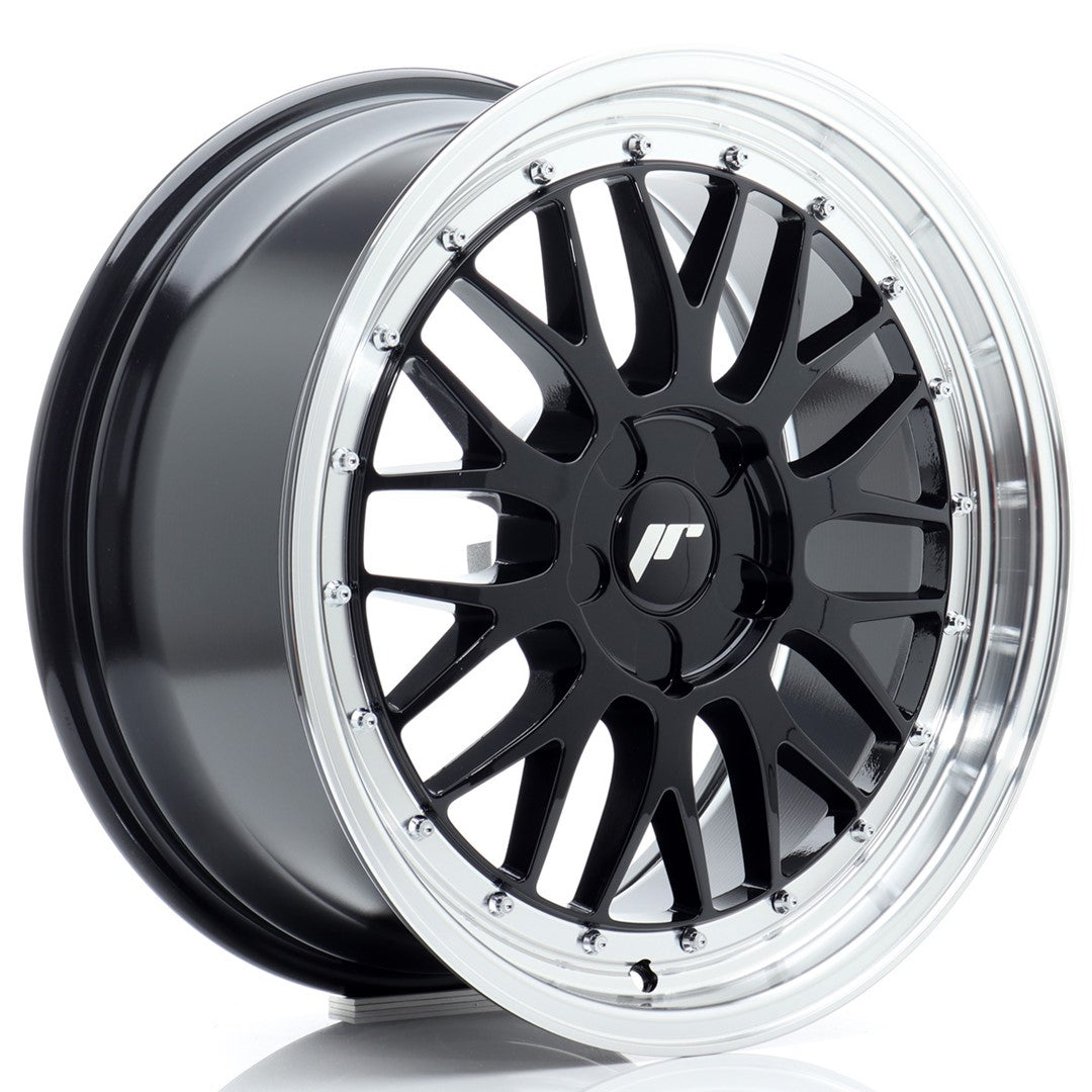Japan Racing JR23 Alloy Wheel 18" x 8,5" ET20, 21, 22, 23, 24, 25, 26, 27, 28, 29, 30, 31, 32, 33, 34, 35, 36, 37, 38, 39, 40, 41, 42, 43, 44, 45, 46, 47, 48 5x100, 5x105, 5x108, 5x110, 5x112, 5x114.3, 5x115, 5x118, 5x120 - Black