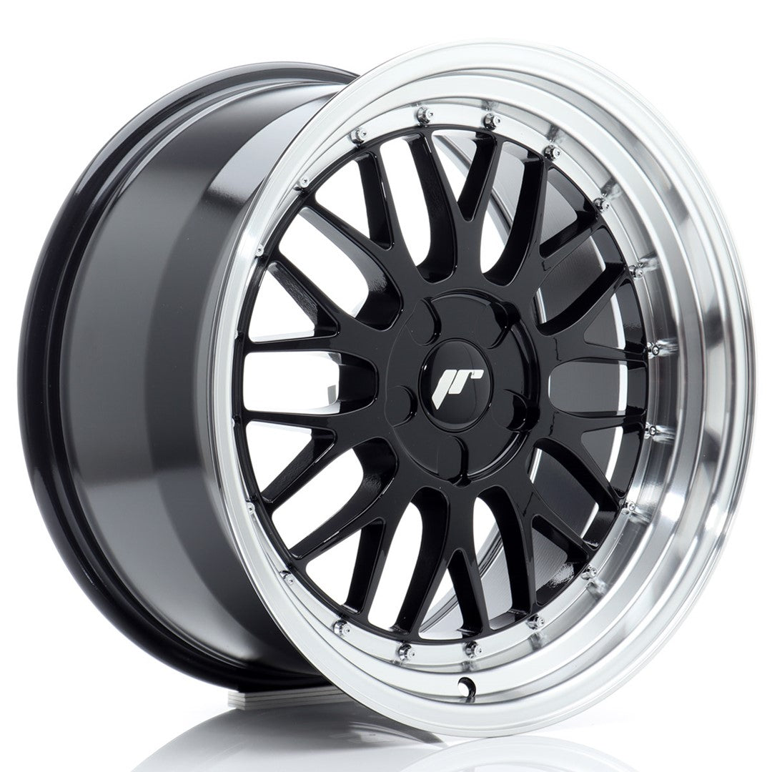 Japan Racing JR23 Alloy Wheel 18" x 9,5" ET20, 21, 22, 23, 24, 25, 26, 27, 28, 29, 30, 31, 32, 33, 34, 35, 36, 37, 38, 39, 40, 41, 42, 43, 44, 45, 46, 47, 48 5x100, 5x105, 5x108, 5x110, 5x112, 5x114.3, 5x115, 5x118, 5x120 - Black