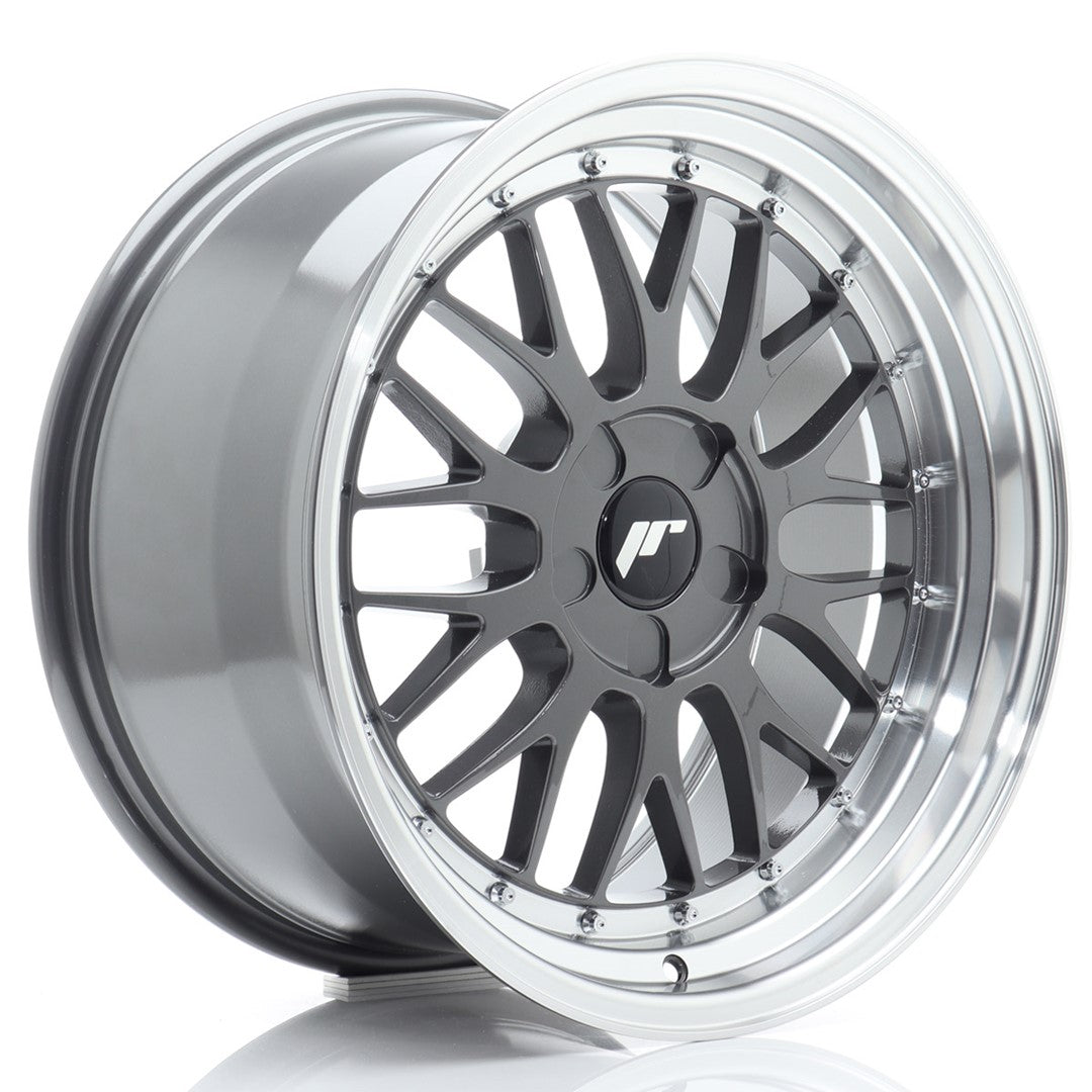 Japan Racing JR23 Alloy Wheel 18" x 9,5" ET20, 21, 22, 23, 24, 25, 26, 27, 28, 29, 30, 31, 32, 33, 34, 35, 36, 37, 38, 39, 40, 41, 42, 43, 44, 45, 46, 47, 48 5x100, 5x105, 5x108, 5x110, 5x112, 5x114.3, 5x115, 5x118, 5x120 - Hyper Gray