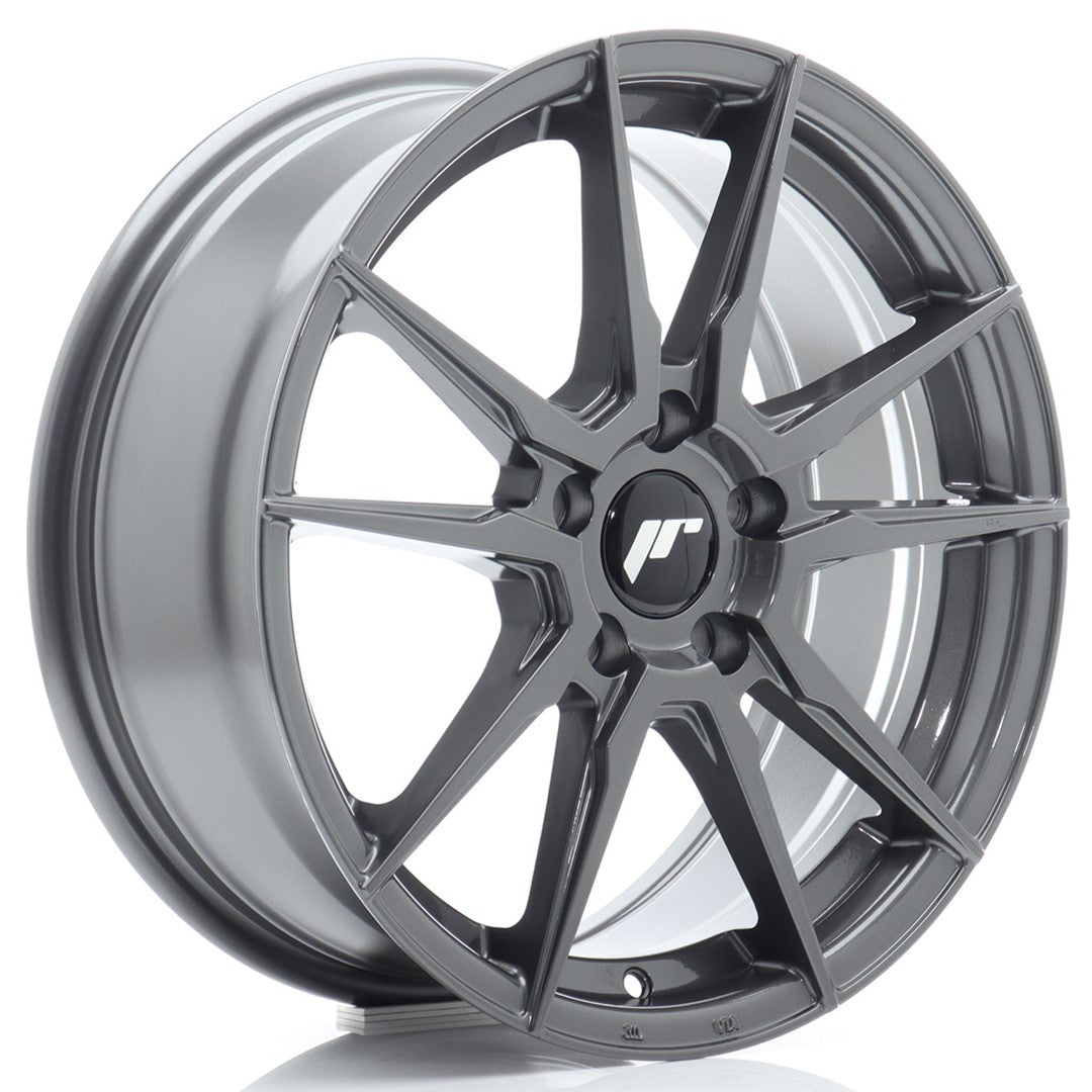Japan Racing JR21 Alloy Wheel 17" x 7" ET40 5x100 - Hyper Gray