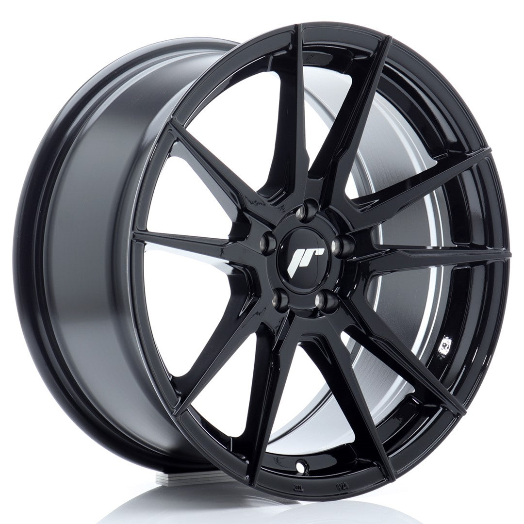Japan Racing JR21 Alloy Wheel 17" x 8" ET35 5x100 - Black