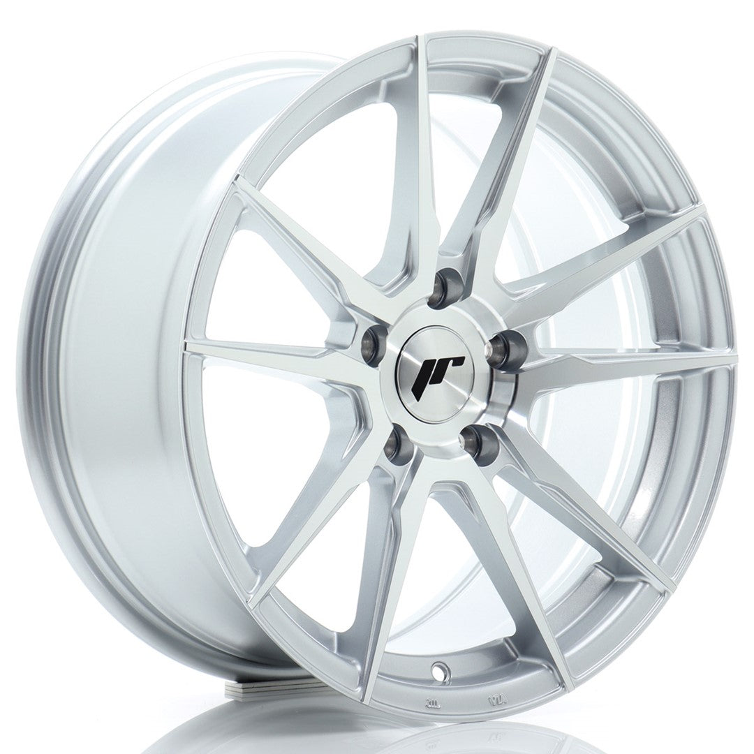 Japan Racing JR21 Alloy Wheel 17" x 8" ET35 5x100 - Silver